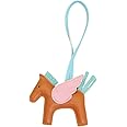 JINZHOUFZ Angel Pegasus bag hanging ornaments, cute Internet red pony pendant car keychain bag hanging ornaments ladies charm