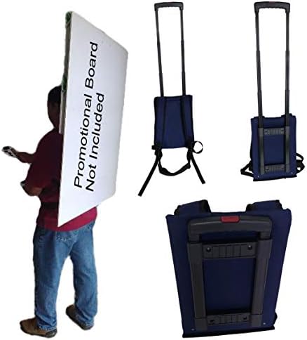 Human Billboard Backpack Walking Banner Display for D-Board