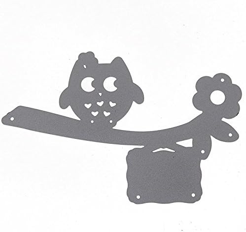 Jia Jia Trade Cutting Dies Stencil Metal Mould for DIY Scrapbook Photo Album Paper CraftPaper Card (Owl Pattern)