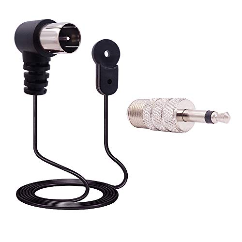 Fancasee Indoor 75 Ohm FM Antenna for Bose Wave Radio Stereo Receiver F Type Male Plug FM Antenna with 3.5mm Male Plug Jack Adapter Connector FM Radio Antenna - Thumbnail 6
