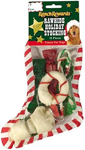 christmas rawhide treats for dogs
