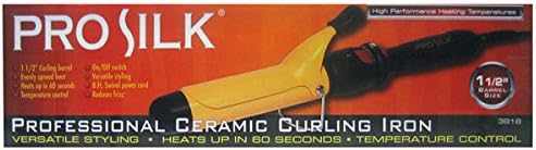 PROSILK CERAMIC CURLING IRON 1-1/2" 3918