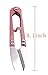Penta Angel 4.1inch Sewing Scissors Yarn Thread Scissors Mini Small Snips Trimming Nipper - Great for Stitch,DIY Supplies (3PCS, Pink)