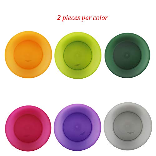 AOYITE Everyday Plastic Reusable Plates BPA Free Dishwasher Safe