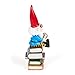 Gnorbert the Gnerdy Gnome | A Garden Gnome with a Nose for the Books! Red Statue for Garden, Lawn, Yard, Book Shelf, Desk Decoration| Unique Novelty Gift Idea for Women, Men, Teacher, Librarian, Mom