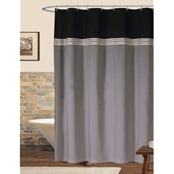 Amazon Com Lush Decor Terra Shower Curtain Home Kitchen