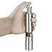 Salt Pepper Grinder Stainless Steel Salt and Pepper Mill Seasoning Mill One Hand Operated Mini Thumb Push Muller for Peppercorns, Sea Salt, Spices