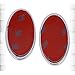 Cardeco Moving Slim Circle Blind Spot Mirror SL Lens 50.8mm 2-pc Set For All Universal Vehicles Car Fit
