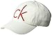 Calvin Klein Jeans Men's Fleece Adjustable Hat, Standard White, One Size