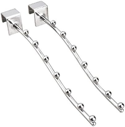 2Pack Clothes Hanger Rack, Fresh Household Coat 7 Hooks Hanger Pants Organizer Rack
