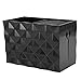 Salon Barber Scissors Shear Holder Rack for Hairdressers, Scissor Storage Case Keeper Modern Hairdressing Combs Clips Desktop Desk Organizer Accessories for Babers Station Office Home - Black