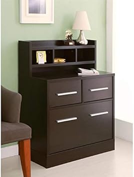 Amazon Com Furniture Of America Jonah Modern Wood Filing Cabinet In Cappuccino Office Products