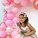 Junibel Balloon Arch & Garland Kit | Pink, Blush, Rose Gold & White Sm - Xlrge balloons | Adhesive Dots | 17' Decorating Strip | Wedding, Baby Shower, Graduation, Anniversary Bachelorette Party