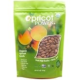 Organic Bitter Raw Apricot Seeds - Raw, Bitter, Vegan, Gluten-free, GMO-free 16oz