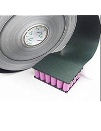 Paquete de baterías de cartón aislante, 7.087 in de ancho, 16.4 ft de longitud, 0.008 in de grosor, autoadhesivo, resistente, aislante eléctrico, papel adhesivo para batería.