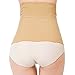 Shymay Women's No Closure Waist Corset Cincher Boned Tummy Control Waist Girdle, Nude, Tag Size XL=US Size 2-4