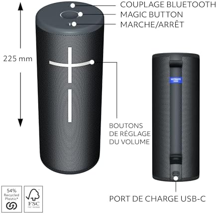 MEGABOOM 4, enceinte Bluetooth portable étanche