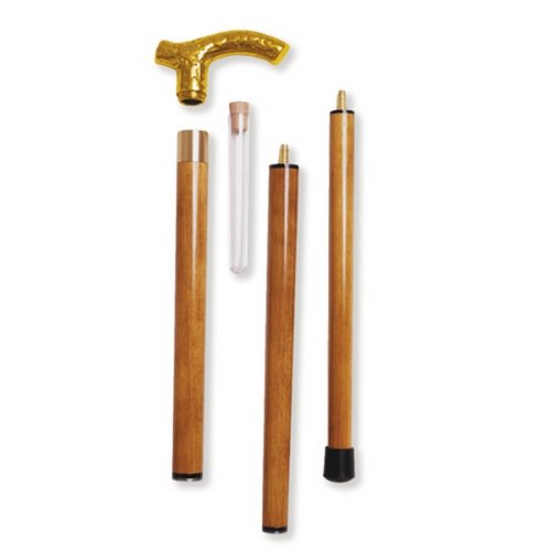 Fritz Brass Branch Design 3pc With Flask In Gift Box - Brown Stain
