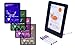 Color Splurge LED Drawing Board for Children - Erasable Ink - Changes The Color of Your Illuminated Writing & Artistic Drawings - Perfect for Kids with Free Cartoon Stencil