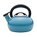 Circulon Sunrise Whistling Kettle/Stovetop Teakettle/Tea Pot, 2 Quart, Turquoise