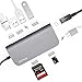 USB C Hub, VSTYLE Aluminum Multi-Port Adapter 8-in-1 4K HDMI USB Type-C Hub with 3xUSB 3.0 Type-A Ports, Gigabit Ethernet Port, SD/Micro Card Readers Premium USB-C Dock for MacBook Pro