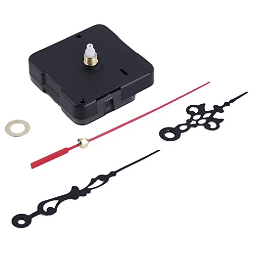 Mute Mechanism Quartz Clock Movement Kit Spindle Shaft Mechanism 12mm With Hands