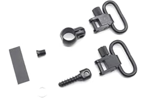 Trirock 1.0'' Full Band Sling Swivels Mounts on Most .22 Tube diameters of .430"-.445" Rifle Except Winchester 94/22M US S-34