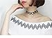 UdobuyPunk Gothic Long Black Velvet PU Leather Chain Necklace Stretch Tattoo Choker Elastic Tassel Necklaces