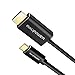 USB C HDMI Cable RAVPower USB Type-C HDMI for Galaxy S8, LG G5, MacBook, Chromebook with 4K Ultra HD Display, USB C Cord with Thunderbolt 3 Dual Displays Support for Media & Gaming