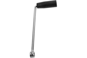 MOBUTOFU Generator Hand Crank Manual Start Handle Stainless Steel Replacement for Outdoor Generator Testing