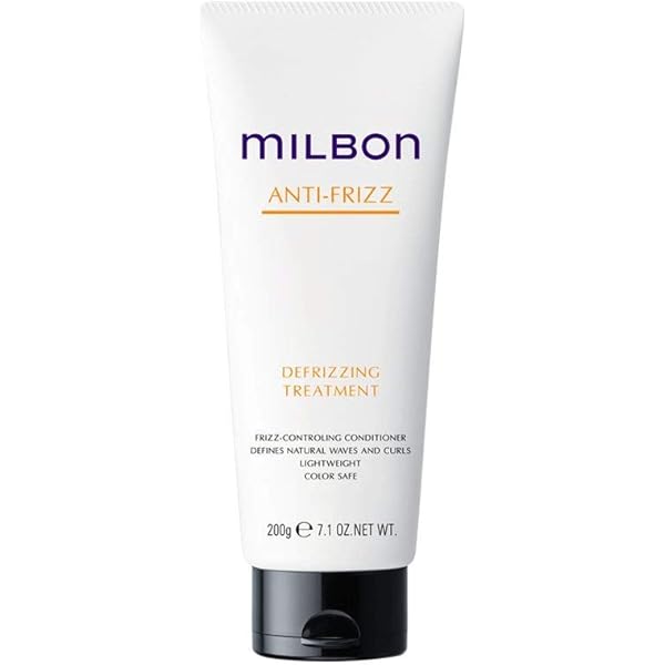 Amazon.com : Milbon Anti Frizz Defrizzing Treatment 1.8 oz