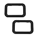 Interior Inside Door Handle Trim Bezel Pair Set for BMX E30 E28 E23 E24 3 5 7