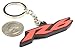 Yamaha YZF R6 YZF-R6 YZFR6 Key Chain Fob Ring logo emblem Red