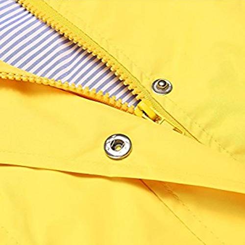 Clearance!GREFER Women's Solid Rain Jacket Outdoor Hoodie Waterproof Hooded Raincoat Windproof Coats