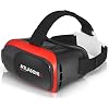 VR Headset Compatible with iPhone and Android Phones – Virtual Reality Goggles | Comfortable & Adjustable Glasses with…