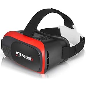 VR Headset Compatible with iPhone and Android Phones – Virtual Reality Goggles | Comfortable & Adjustable Glasses with…