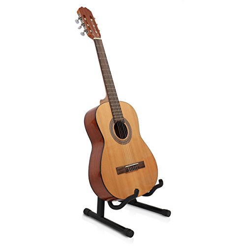 9horn Foldable Guitar Stand for Accoustic Electric Bass Guitars (Single Stand)