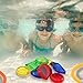 POKONBOY 25 Pack Diving Toys Underwater Swimming Pool Toys for Kids, Summer Fun Swimming Dive Toys with Super Foam Water Blaters, Diving Rings, Diving Sticks, Fishes and Under Water Treasures