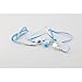 Earbuds with Microphone,Pack of 2 3.5MM Wired Earphones Headphones with Remote Control for Apple iphone Samsung(black-blue)