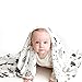 Kids N' Such Extra-Large Muslin Baby Swaddle Blanket, Adventurer, 47 x 47, 3 Pack
