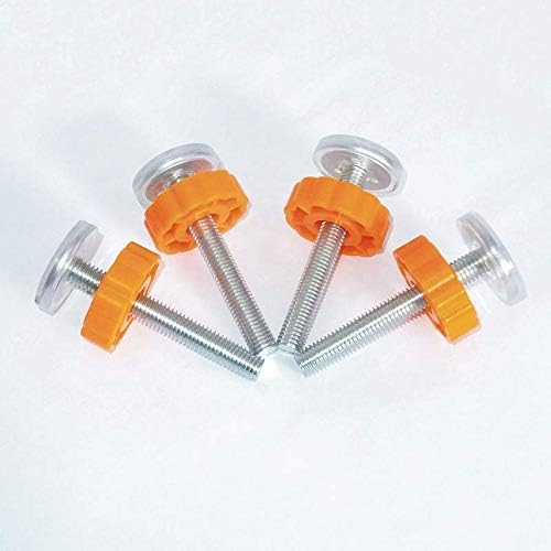 Threaded Spindle Rods 8 Pcs M10 Threaded Spindle Rod Pressure Gates Accessory Screw for Pets ...