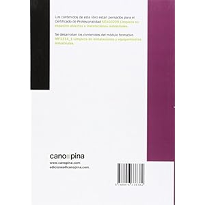 MF1314 Limpieza de instalaciones y equipamientos industriales