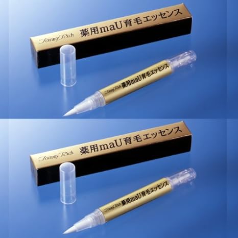 Amazon トミーリッチ 薬用 Mau育毛エッセンス 2個セット 男女兼用 まゆ毛 マユ トミーリッチ 育毛 養毛 増毛 通販