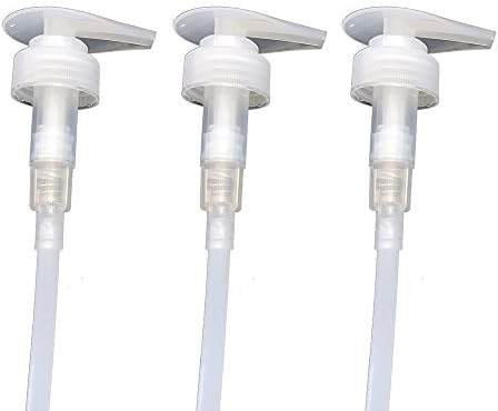 WELAISE Universal Pump for Liter Shampoo or Conditioner Bottle for 1 Liter (33.8 Ounce) Bottles (3 Set)