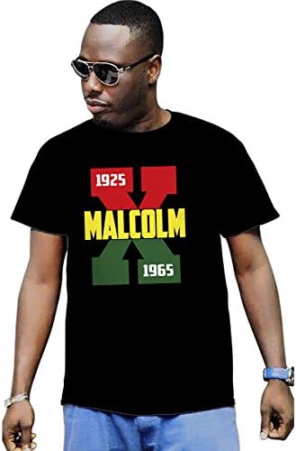 Cali Dreamers Men's Malcolm X Black History Month T-shirt