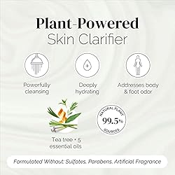 Tea Tree Body Wash with Eucalyptus, Use with Jock