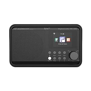 Albrecht DR490 ByteFM, internet/DAB+/FM-radio met kleurendisplay, 27492, radio-besturing via smartphone-app, ByteFM…