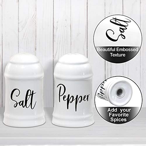 Home Acre Designs Salt and Pepper Shakers set Farmhouse Kitchen Decor