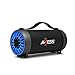 AXESS SPBT1056 Portable Bluetooth Speaker With Built-In Usb Support, Fm Radio, Line-In Function And Rechargeable Battery, Blue