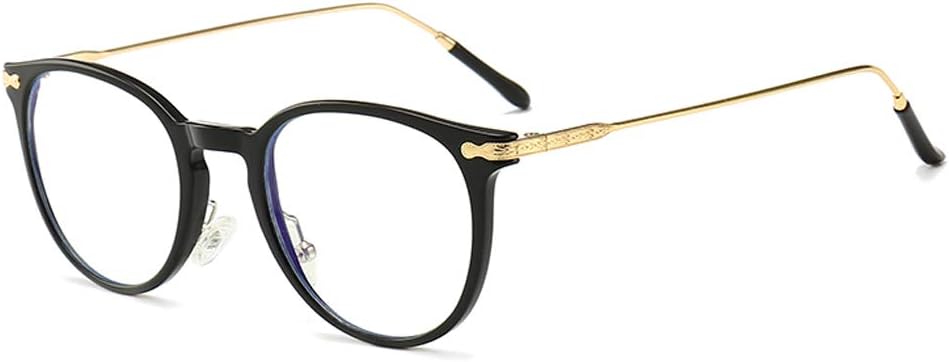 Simvey Stylish Blue Light Blocking Glasses Anti-Reflective Anti-Glare Anti-Blue Rays Computer Glasses for Women (Black)